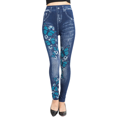 Pantalón Cropped de Algodón Talle Alto - Image 2