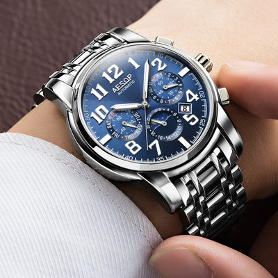 Reloj Mecánico Automático de Seis Agujas - Image 2