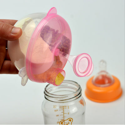 Dispensador Portátil de Fórmula Infantil con Compartimentos de Almacenamiento - Image 3