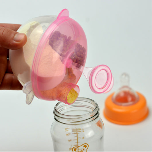 Dispensador Portátil de Fórmula Infantil con Compartimentos de Almacenamiento - Image 3