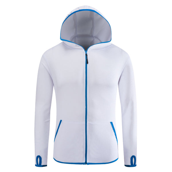 Chaqueta de Pesca con Protección UV y Capucha
