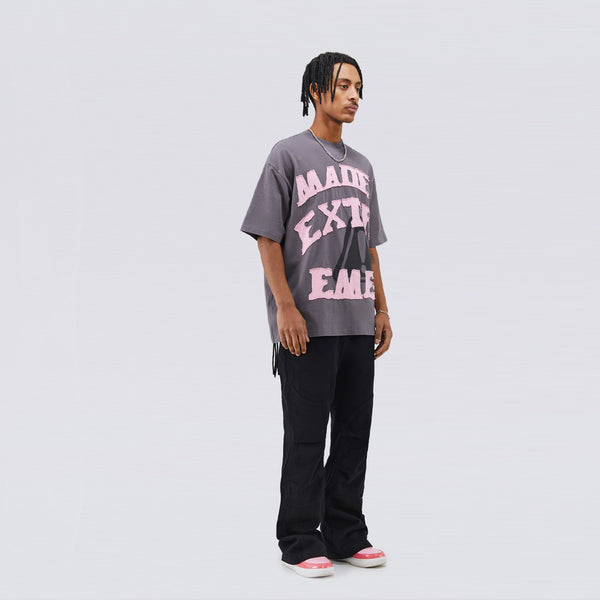 Camiseta Unisex con Parches de Letras Divertidas