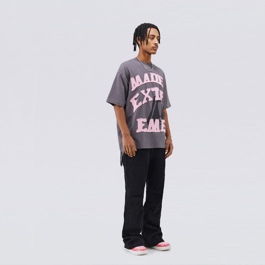 Camiseta Unisex con Parches de Letras Divertidas