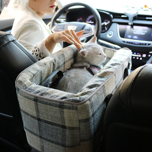 Asiento Nido Climático para Mascotas - Control Central del Auto - Image 8