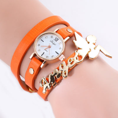 Reloj de Cuarzo para Mujer con Dije Ángel Personalizable - Image 15