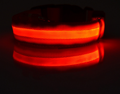 Collar LED Luminoso para Perros y Gatos - Seguridad Nocturna con Luz Fluorescente - Image 53
