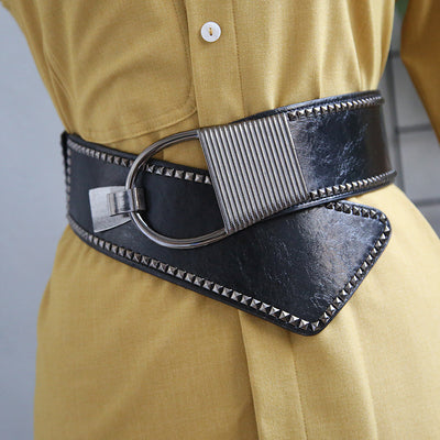 Cinturón Remaches Versátil para Mujer - Diseño Minimalista - Image 6
