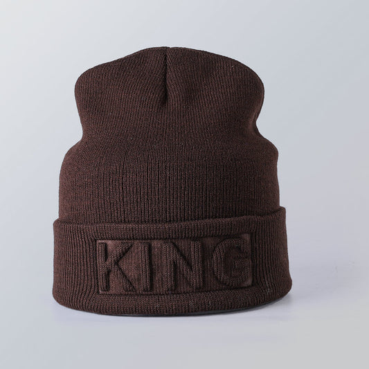 Gorro Tejido Liso con Relieve