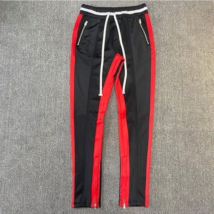 Leggings Hip Hop con Cierre de Cremallera Lateral