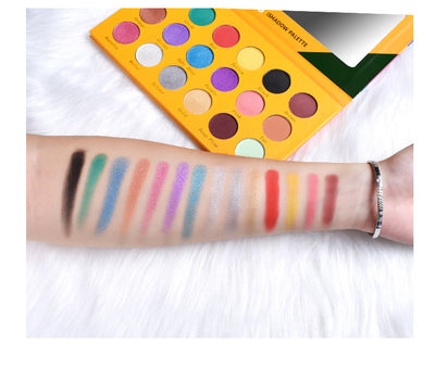 Paleta de Sombras 18 Colores Perlados y Mate Burst - Image 2