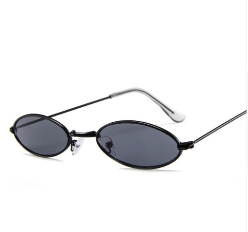 Gafas de Sol Metálicas Marco Pequeño Estilo Elíptico - Unisex - Image 4