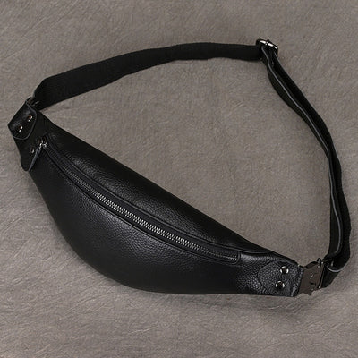 Bolsa Mensajero de Cuero para Hombre - Diseño Minimalista y Funcional - Image 6
