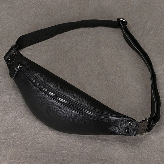 Bolsa Mensajero de Cuero para Hombre - Diseño Minimalista y Funcional - Image 6