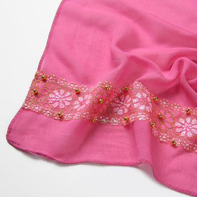 Pañuelo de Encaje con Perlas para Mujer - Elegancia y Estilo - Image 23