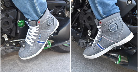 Botas de Motociclista Protectoras Transpirables con Protección Anticaída - Image 4