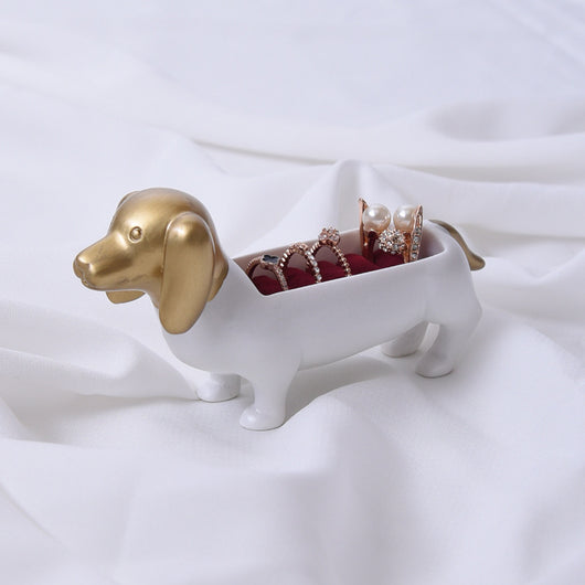 Joyero Anillo Perro Salchicha - Diseño Encantador - Image 2