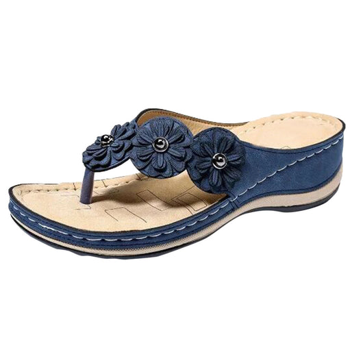 Sandalias Casual Vintage con Punta Redonda para Mujer - Image 4
