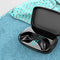 Invisible Long Standby Wireless Sports Bluetooth Headset Exclusive Black
