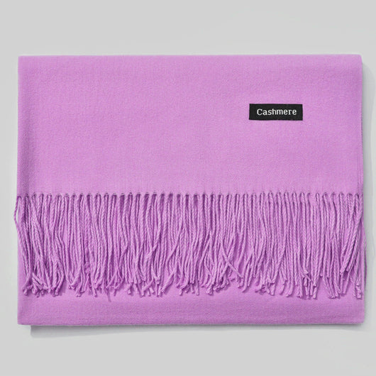 Bufanda de Cachemira Liso Premium - Image 21