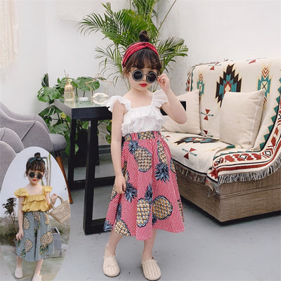 Conjunto Infantil Lunares con Moño: Blusa + Shorts - Image 5