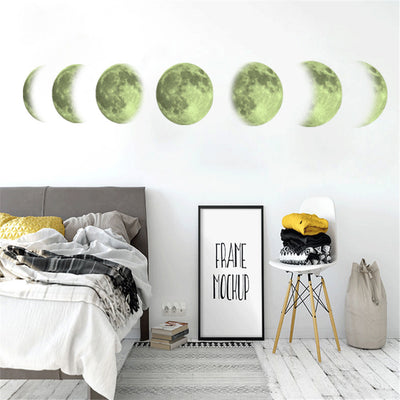 Pegatinas Decorativas Mapa Lunar Fluorescente - Image 5