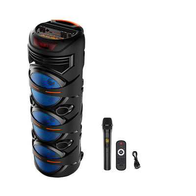 Parlante Bluetooth con Micrófono Inalámbrico y Luces LED para Fiestas - Image 6