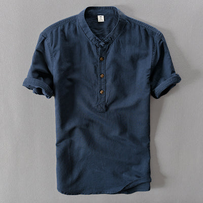 Camisa de Algodón y Lino - Image 4