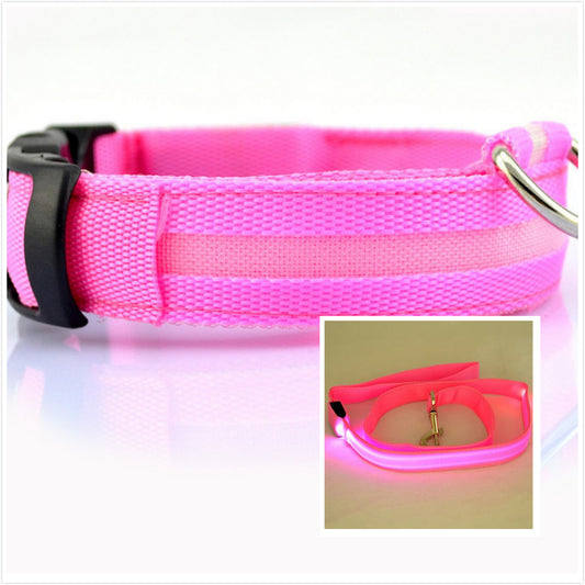 Collar LED Luminoso para Perros