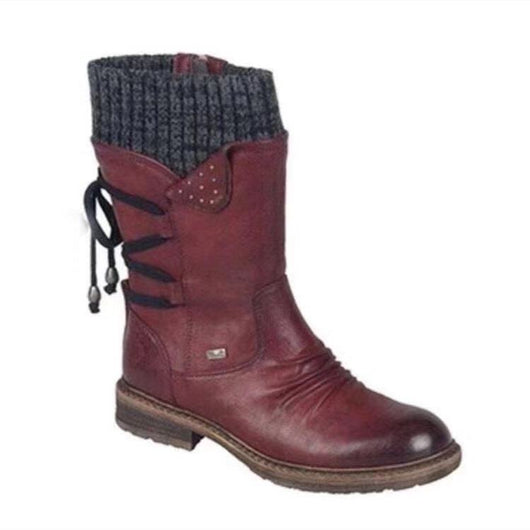 Botas Martin de Lana Retro con Correas Ajustables - Image 6