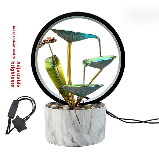 Fuente de Agua Minimalista para Hogar - Decoración Moderna con Flujo Continuo - Image 2