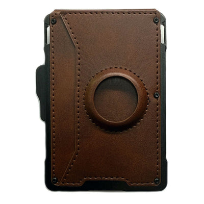 Cartera Hombre Portacédulas Gran Capacidad Fibra Carbono Metal - Image 13
