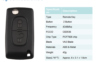 Control Remoto para Auto de 2 Botones - Image 2