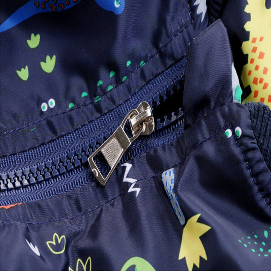 Chaqueta Dinosaurio con Cuello Mao para Niños - Image 2