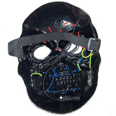 Máscara Calavera LED Brillante para Halloween - Image 6
