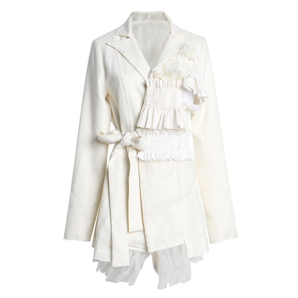 Blazer Clásico Británico para Mujer