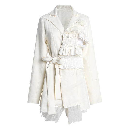 Blazer Clásico Británico para Mujer