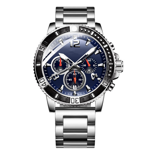 Reloj Deportivo Multifuncional con Banda de Acero Luminosa - Image 2