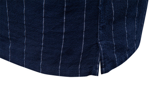 Camisa Cubana de Rayas en Algodón para Hombre - Image 20