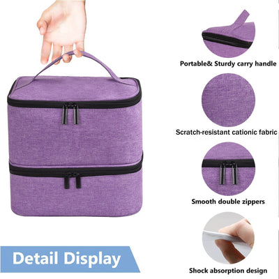 Bolsa Organizadora de Esmaltes Doble Capa Impermeable - Image 17