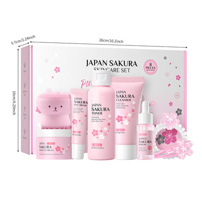 Set de Cuidado Facial Flor de Cerezo - 8 Piezas Premium - Image 5