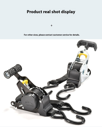 Correa Automática Reutilizable para Sujeción de Equipaje en Auto y Moto - Image 13