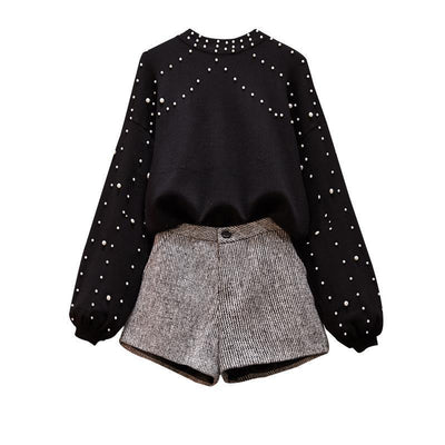 Shorts Reductores Térmicos con Perlas Engrosadas para Mujer - Image 3