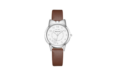 Reloj de Pulsera con Diseño de Gatita Adorable y Moño - Image 17