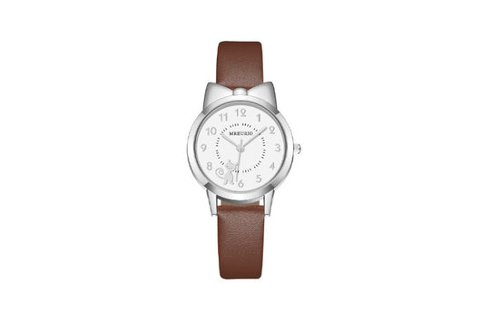 Reloj de Pulsera con Diseño de Gatita Adorable y Moño - Image 17