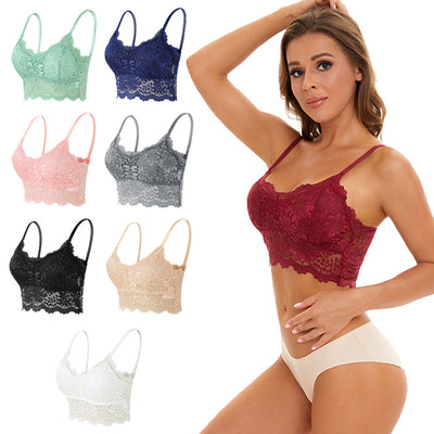 Top Tubo Mujer Escote Espalda Abierta con Encaje - Sostén sin Tirantes - Image 7
