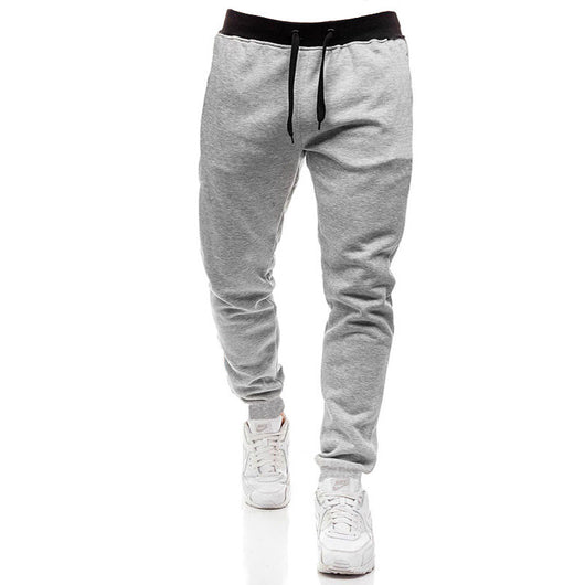 Pantalones Deportivos Holgados de Colores Sólidos para Hombre - Image 13