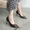 Tacones Stiletto Cómodos para Mujer con Punta Fina