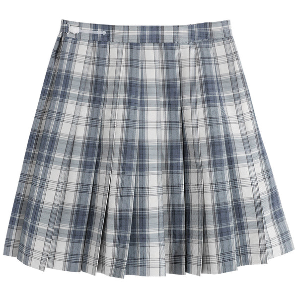 Falda Plisada A-Line Azul - Estilo Versátil y Moderno - Image 7
