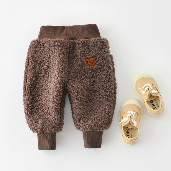 Pantalones de Abrigo Polar Cordero para Bebé - Calidez Premium