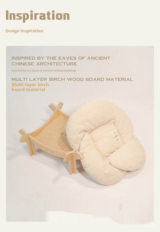 Cama Plegable para Gatos Diseño Océano - Nido Decorativo Confortable - Image 11